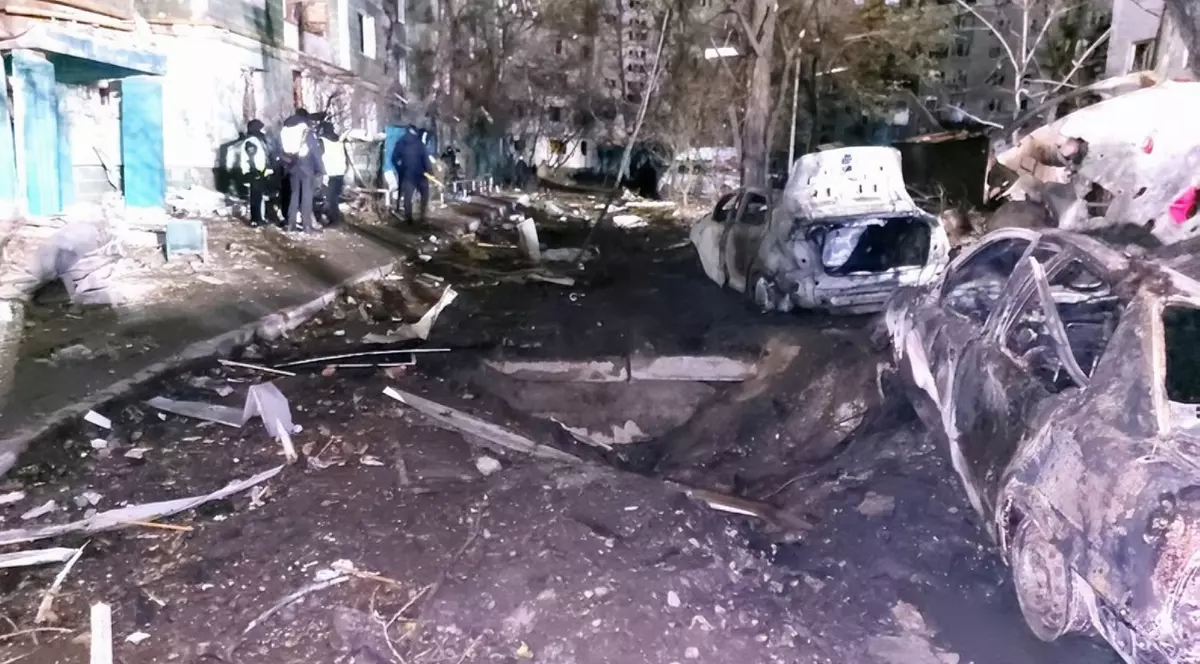Atac cu rachetă asupra unui bloc din Sumî