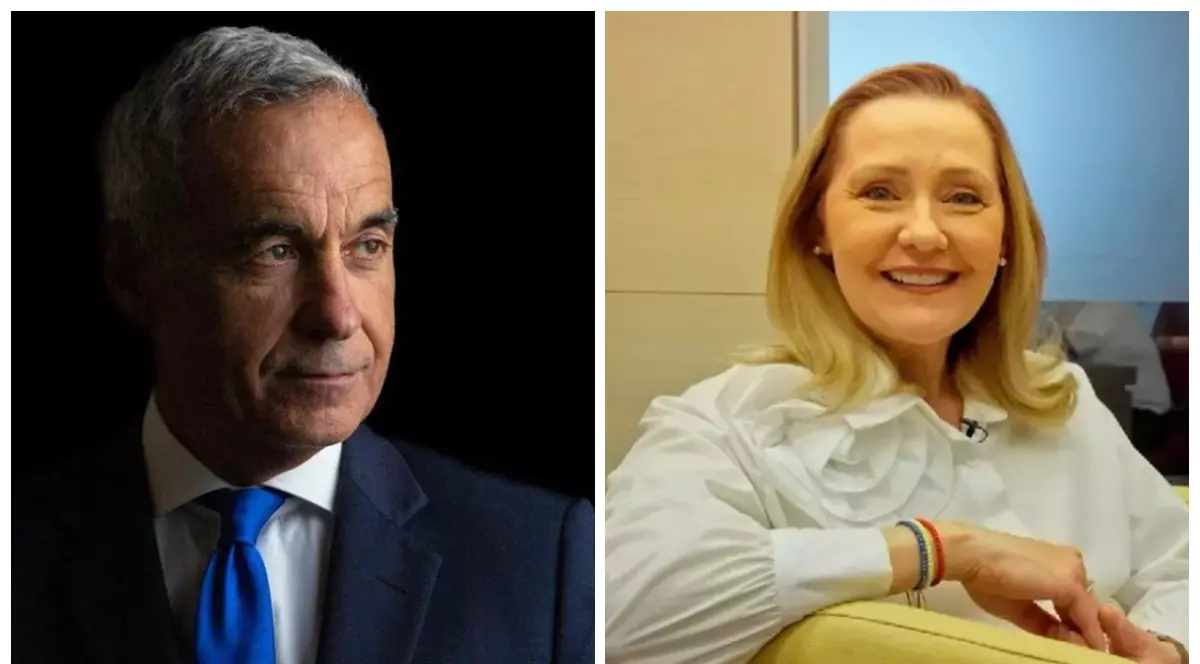 Călin Georgescu și Elena Lasconi