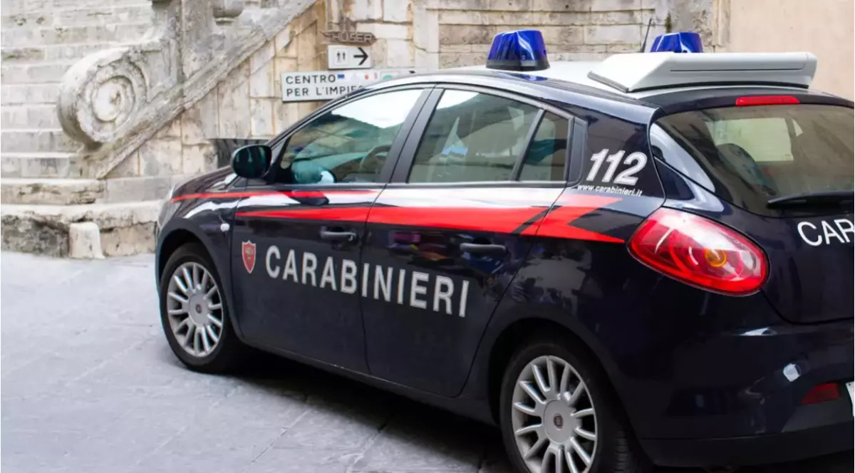 Mașină de carabinieri.