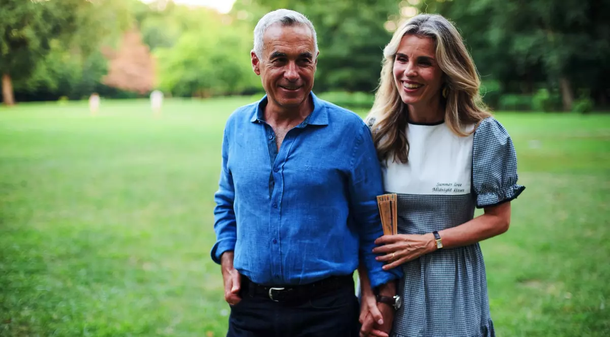 Cristela Georgescu și soțul ei, Călin Georgescu