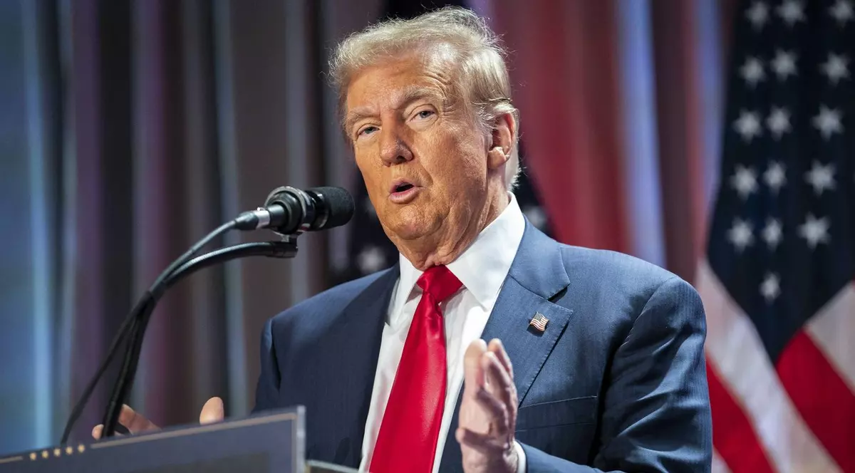 portret Donald Trump