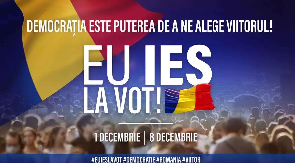 Democrația este puterea de a ne alege viitorul! 