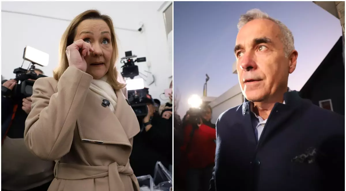 Colaj Elena Lasconi și Călin Georgescu