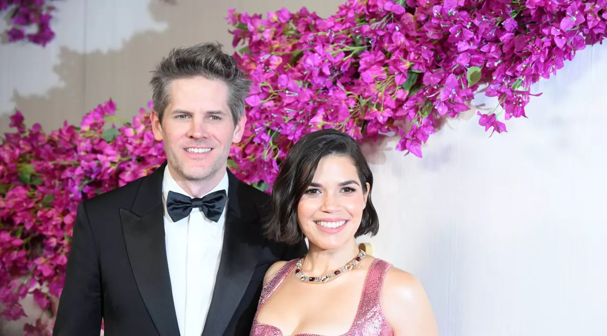 Actrița America Ferrera și soțul său