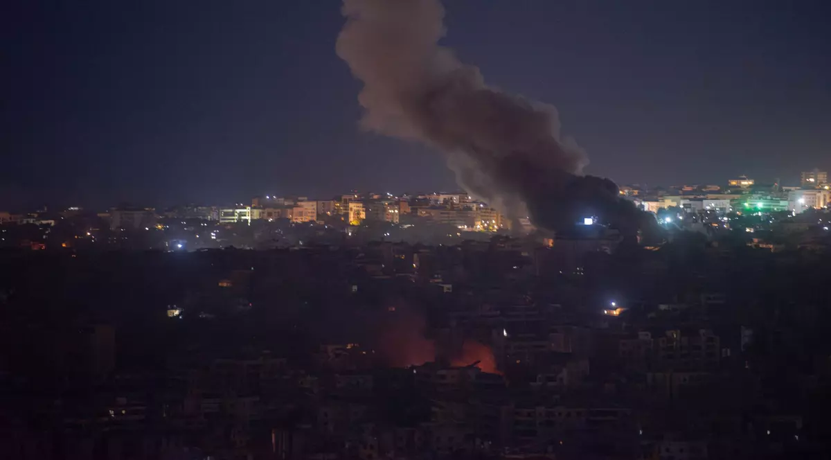 Lovituri israeliene ln sudul Beirutului