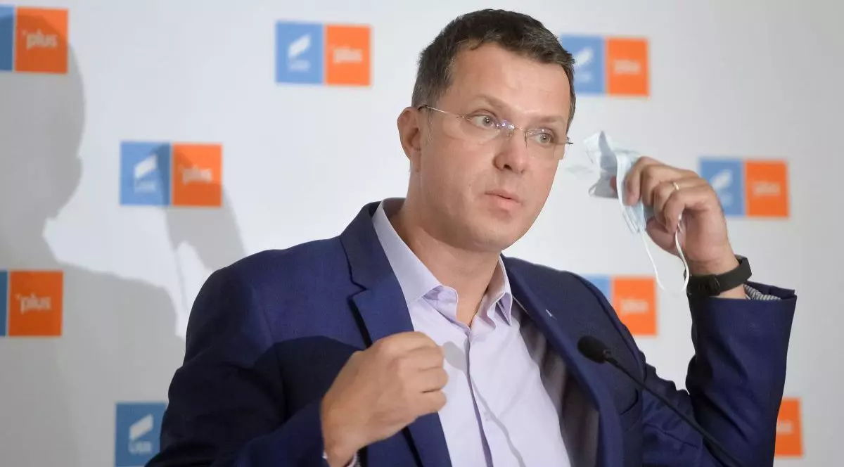 Ionuț Moșteanu, în cadrul unei conferințe de presă