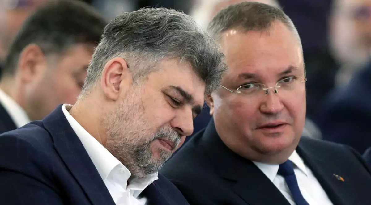 Marcel Ciolacu și Nicolae Ciucă