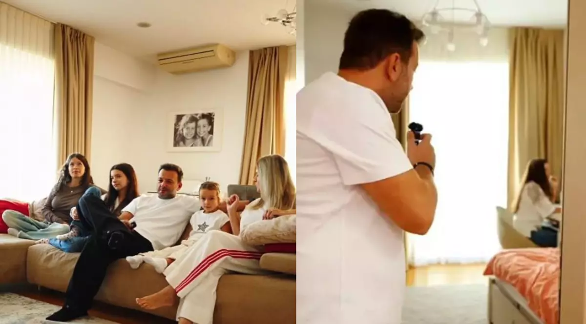 Imagini cu casa în care locuiește Mihai Morar. Stă într-un apartament cu 4 camere