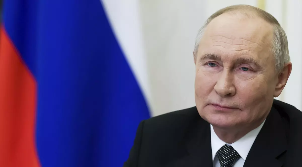 Președintele Rusiei, Vladimir Putin.