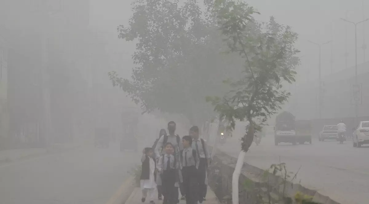Niveluri record de smog toxic în Pakistan și India Sursă:Profimedia