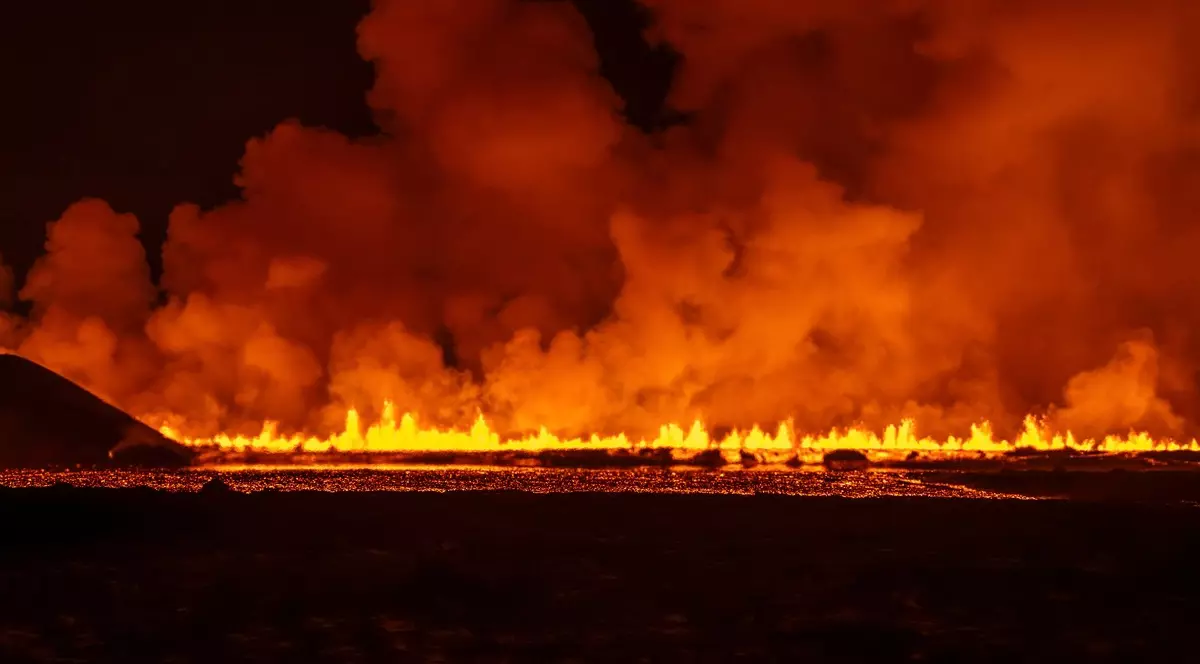 O nouă erupție vulcanică a avut loc în Islanda Sursă:Profimedia