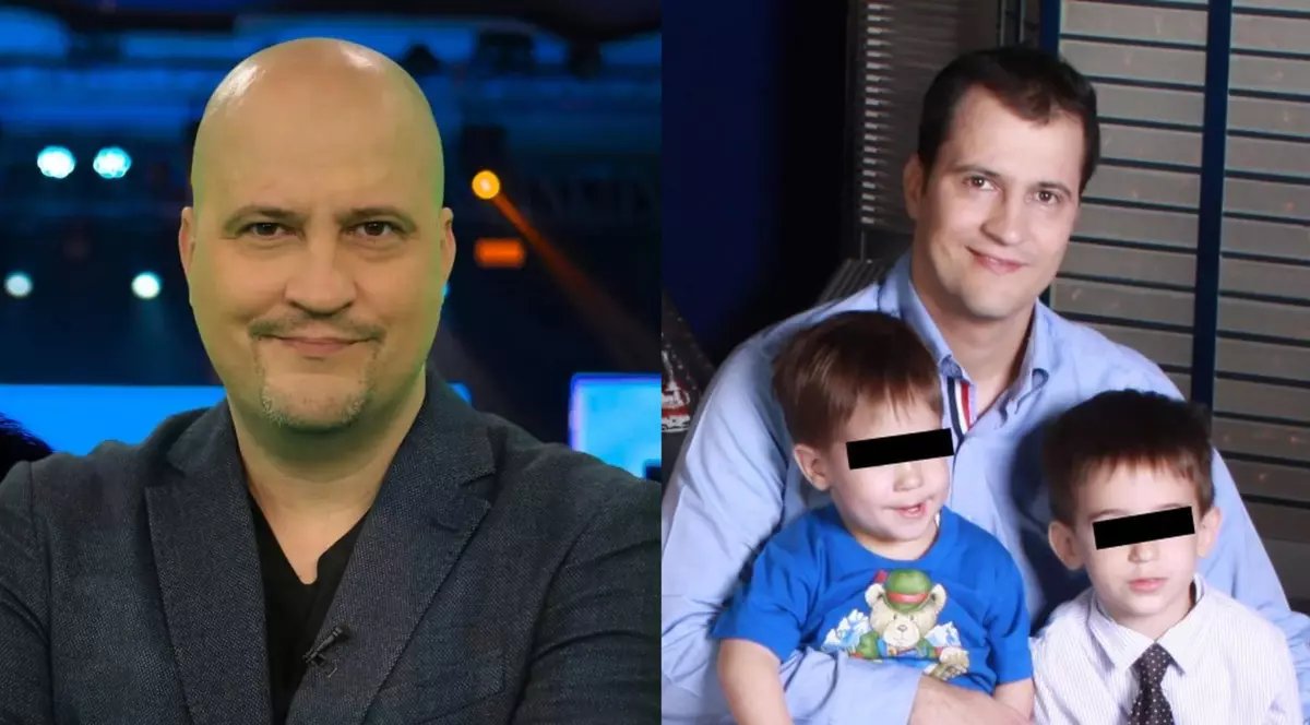 Șerban Huidu și copiii săi