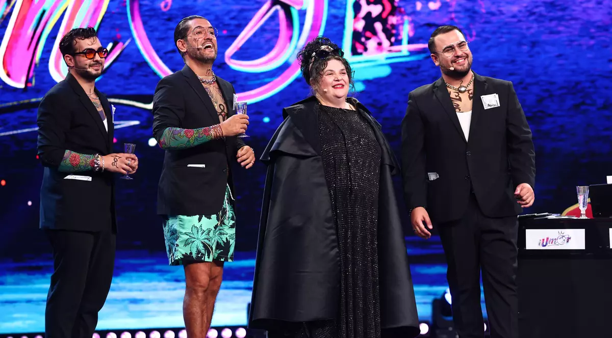 Soprana Veronica Fizeșan și The Free Tenors urcă pe scena iUmor în prima semifinală. Reacția uimitoare a Deliei. „Sunt cel mai mare fan”