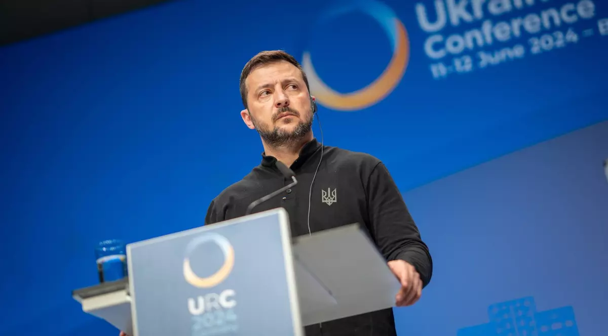 Volodimir Zelenski la conferința pentru reconstrucția Ucrainei, la Berlin.
