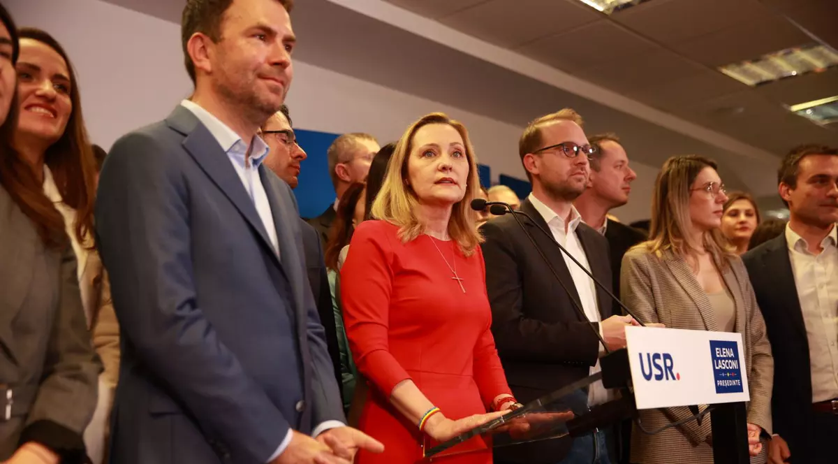 Elena Lasconi, la sediul USR