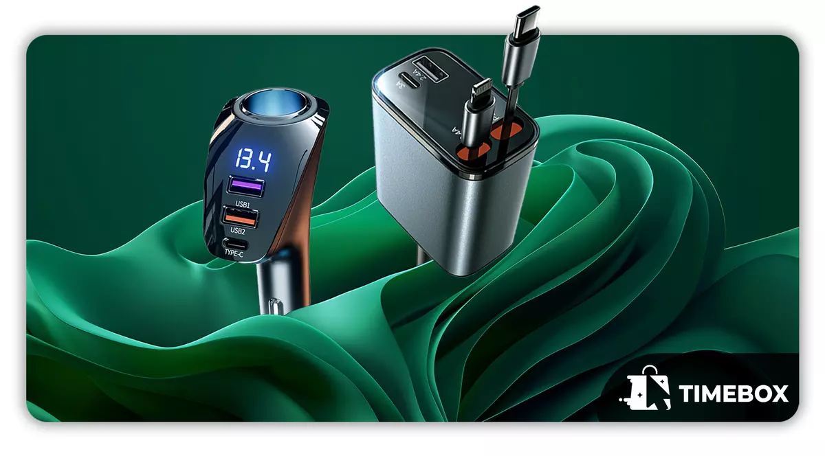 Ai mașină și telefon? Atunci îți trebuie și încărcător auto fast charge disponibil pe timebox.ro!