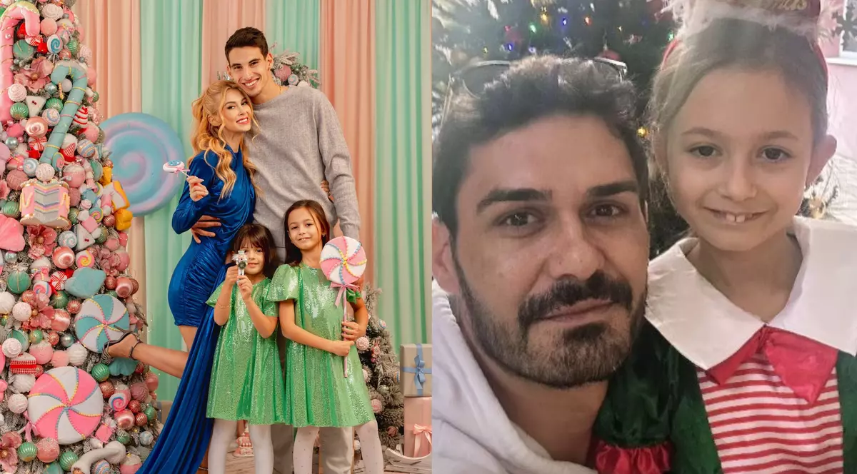 Andreea Bălan și George Burcea au fost împreună la serbarea fiicei lor