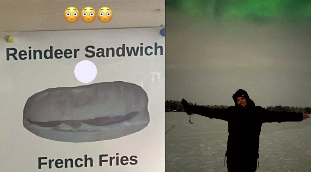 Cât costă un sandvici cu carne de ren în Laponia. Antonia a dezvăluit prețul pe Instagram