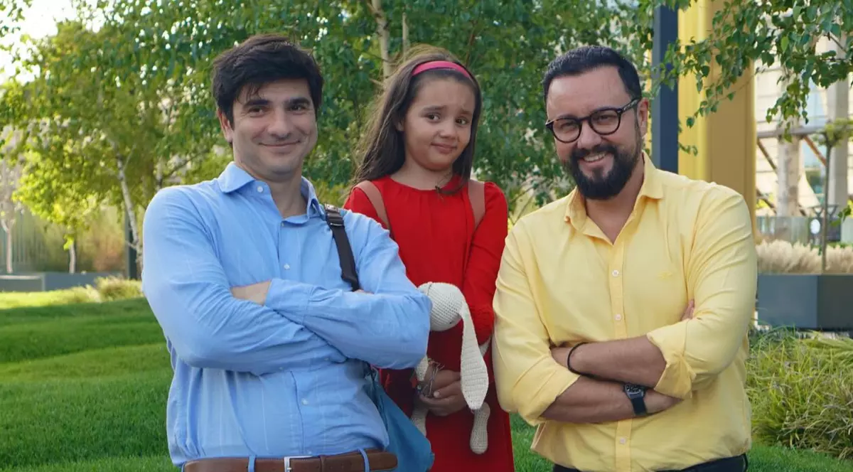 Eva Măruță, actriță în filmul „Tati part-time”