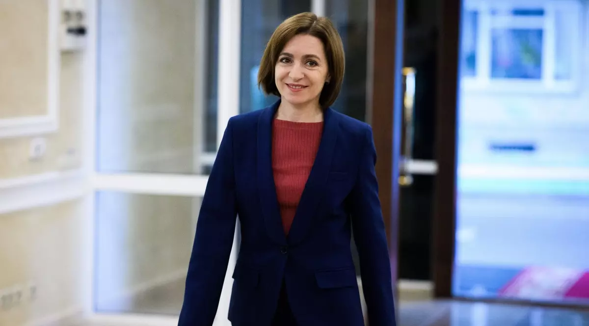 Maia Sandu, președinta Republicii Moldova. Foto Hepta