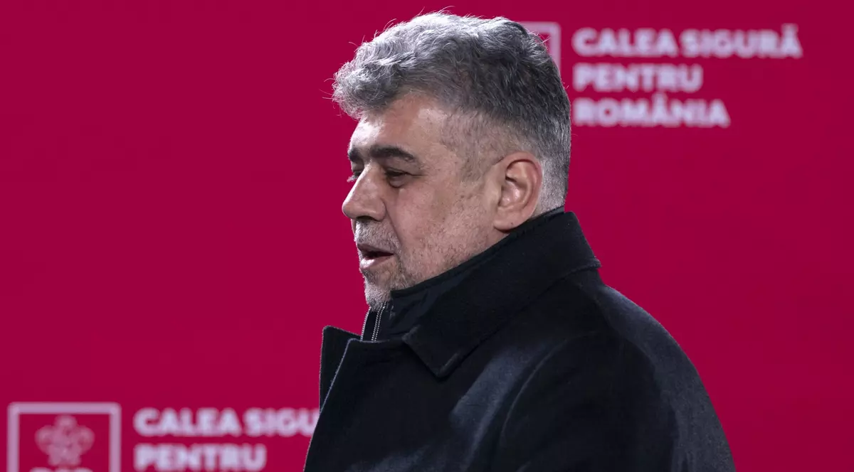 Marcel Ciolacu, candidatul PSD la alegerile prezidențiale.