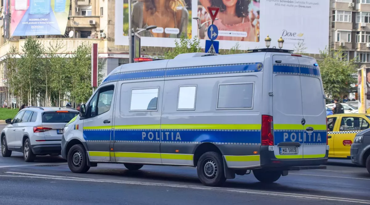Mașina de Poliție. Foto: Shutterstock