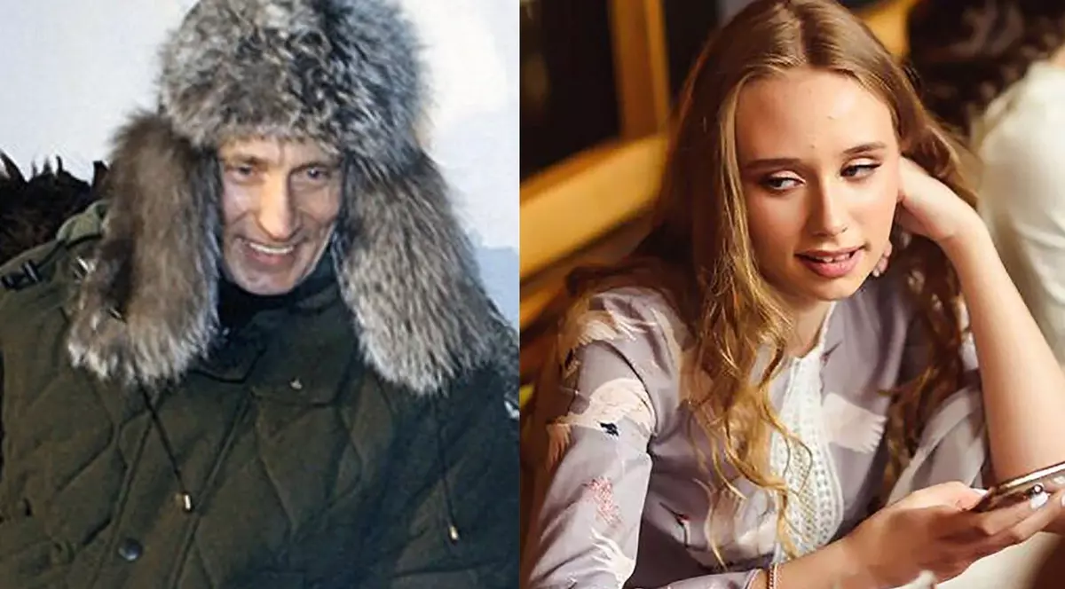 Vladimir Putin și presupusa mezină a sa