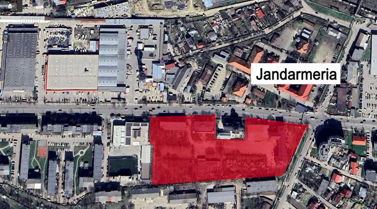 teren pentru inființarea unei scoli de politie