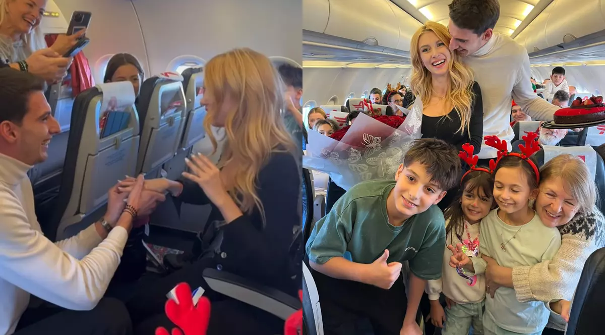 Victor Cornea, Andreea Bălan și copiii lor