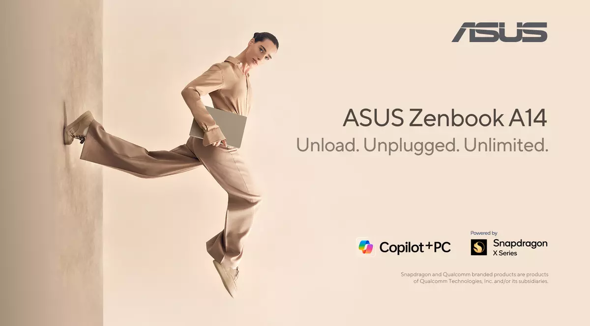 ASUS Zenbook A14 (UX3407): transformă obișnuitul în extraordinar