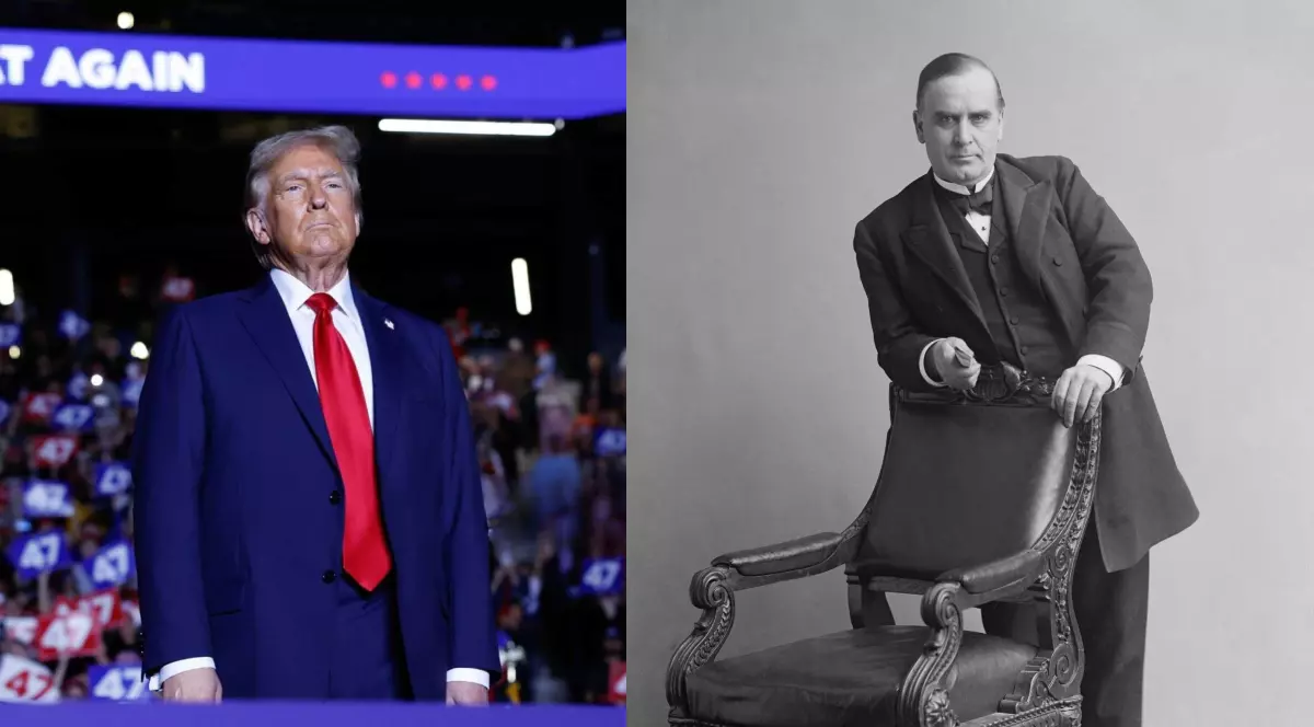 colaj foto donald trump William McKinley