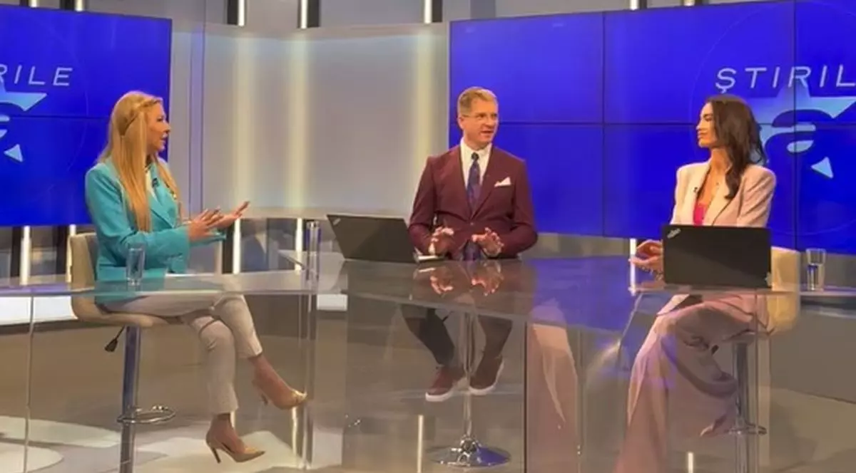 Prezentatorul care a demisionat de la România TV după 11 ani a început munca la Antena Stars. Primele imagini la pupitrul știrilor cu Marius Niță