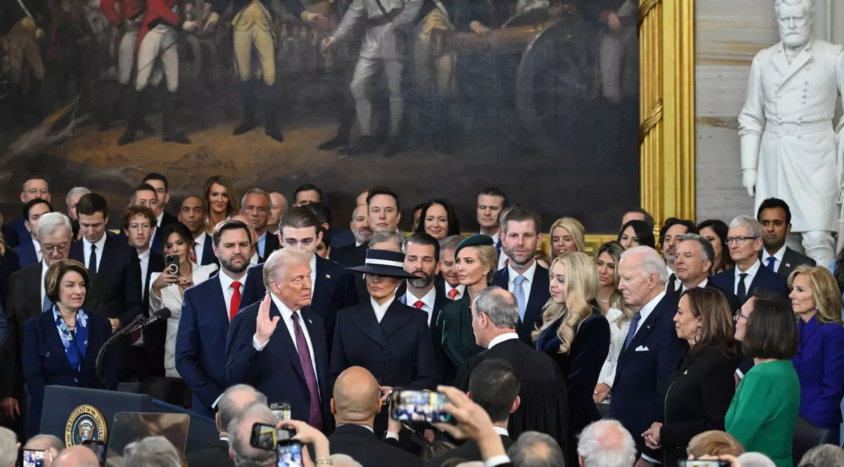 Donald trump juramant