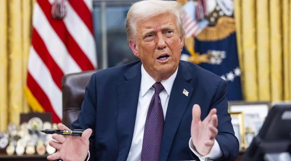 Donald Trump, din nou în Biroul Oval Foto: Profimedia