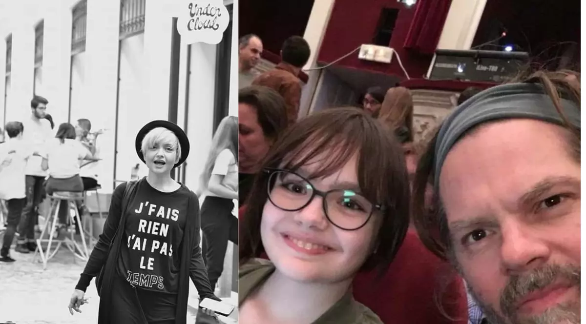 Cum arată fiica lui Florin Piersic jr și a Dorinei Chiriac. Imagine rară cu actorul și Sonia, în vârstă de aproape 19 ani