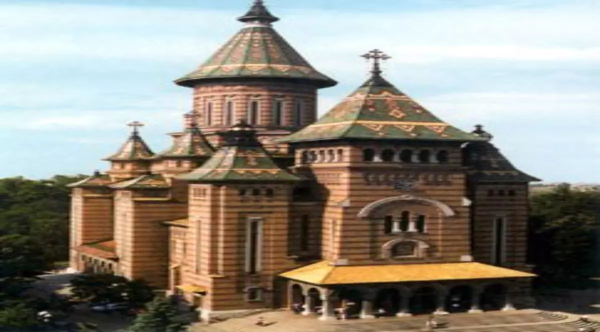 Catedrala Mitropolitană din Timișoara, gazda ceremoniei de Bobotează Foto:Facebook/Catedrala din Timișoara