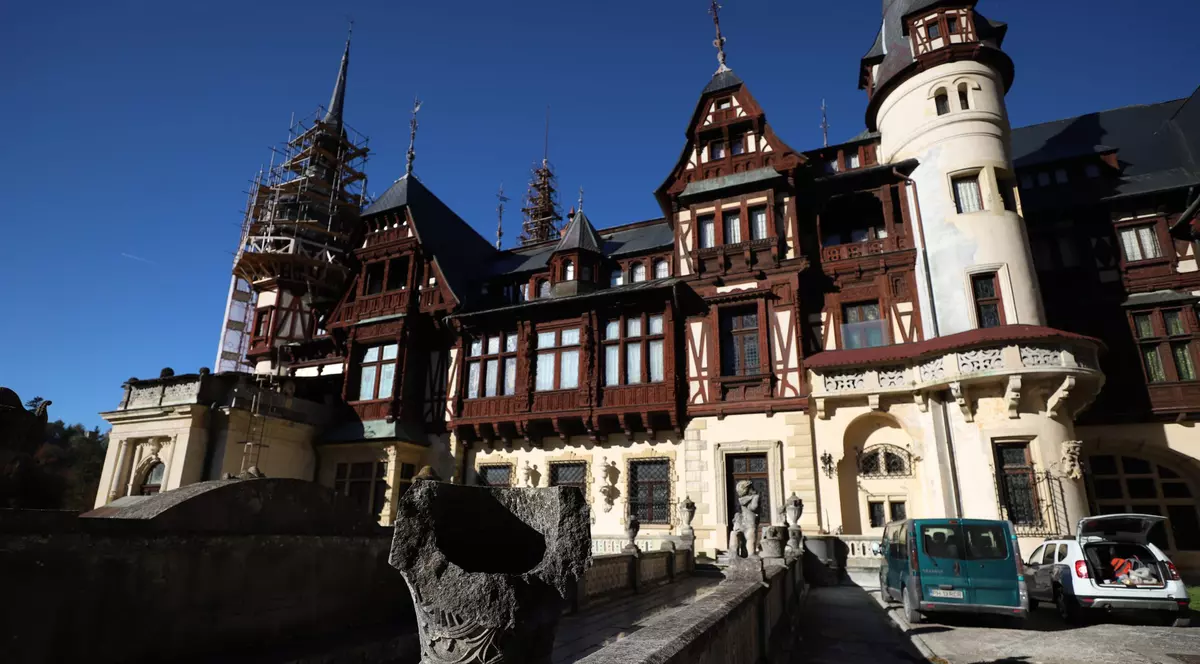 Castelul Peles. Foto Dumitru Angelescu