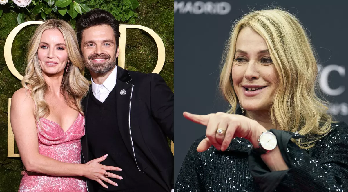 Nadia Comăneci și Sebastian Stan