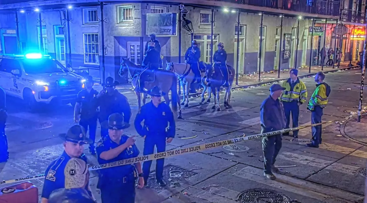 Doi ofițeri de poliție, între victimele atacului de la New Orleans