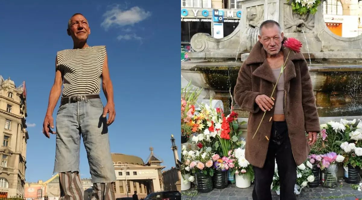 Slavik, omul fără adăpost de la care s-ar fi inspirat marile case de modă