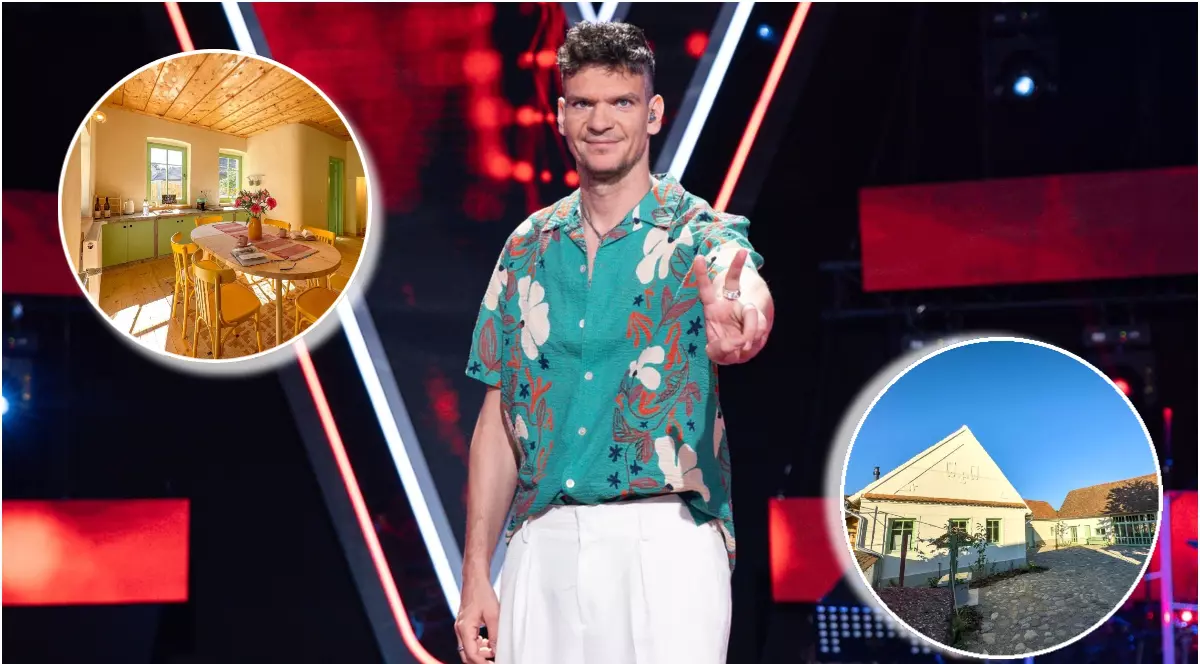 Imagini din casa de la Porumbacu a lui Tudor Chirilă: „Intri în curtea aia și simți ceva”. Cum l-a convins Andreea Esca să fie vecin cu ea