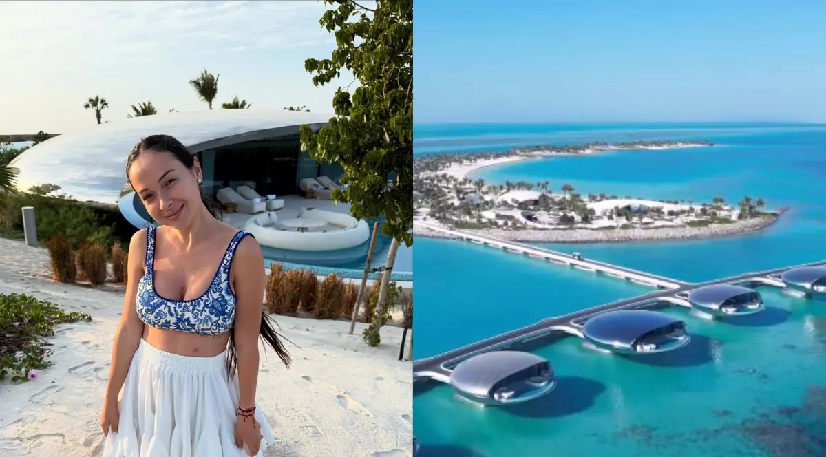 Vlăduța Lupău - vacanță în Arabia Saudită