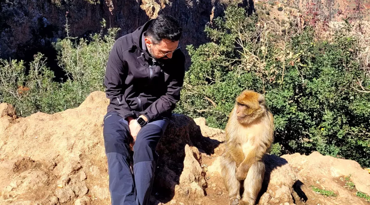 Chef Orlando Zaharia în Maroc