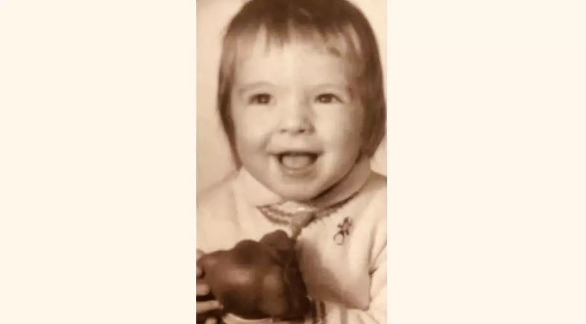 Dan Negru când era mic