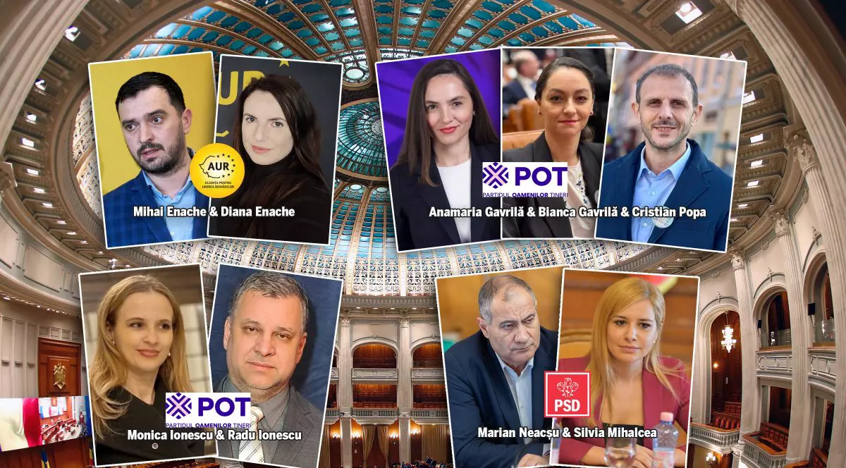 Colaj familii in Parlament