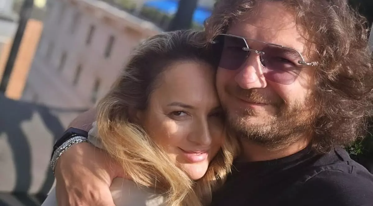 Florin Dumitrescu și Cristina, soția lui