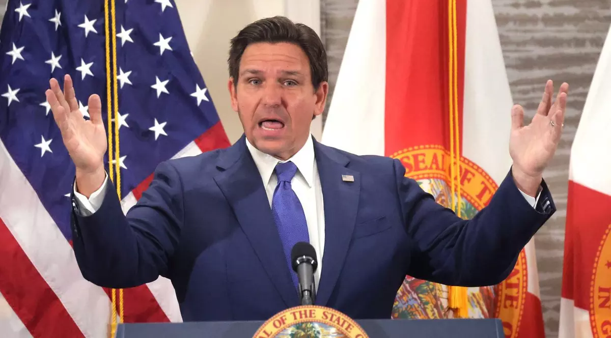 Guvernatorul din Florida, Ron DeSantis