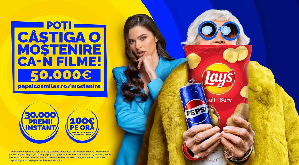 Pepsi și Lay’s prezintă: Moștenirea. Viața bate filmul!