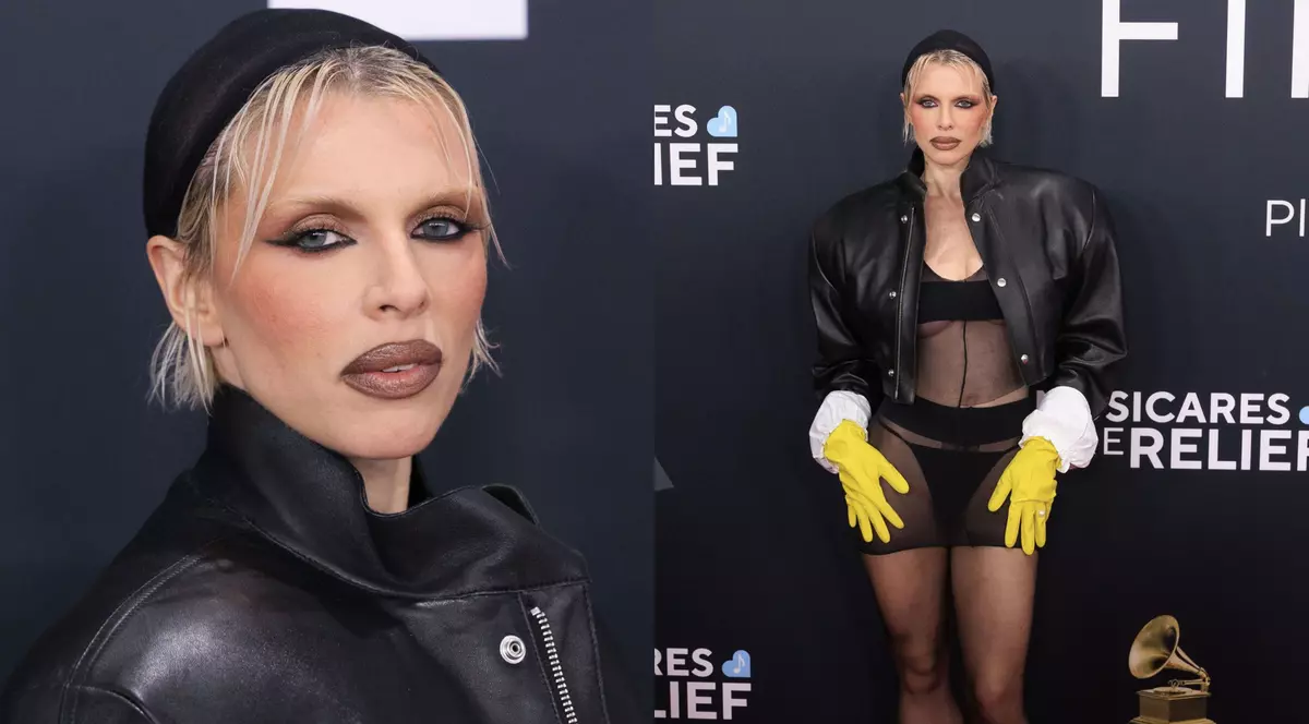 Julia Fox la Premiile Grammy 2025