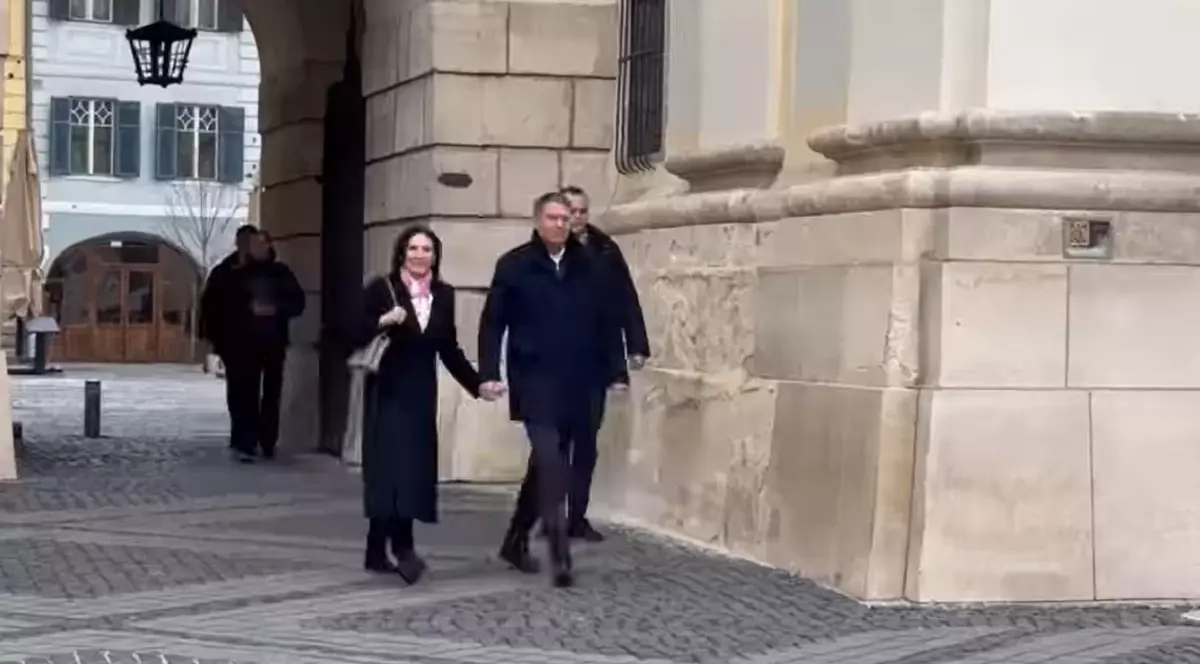 Klaus Iohannis la Sibiu